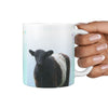 Galloway Cattle (Cow) Print 360 White Mug - Deruj.com