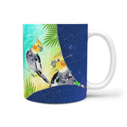 Cockatiel Parrot Art Print 360 Mug - Deruj.com