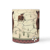 Luing Cattle (Cow) Print 360 White Mug - Deruj.com