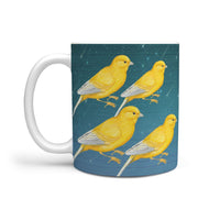 Domestic Canary Bird Print 360 Mug - Deruj.com