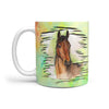 Thoroughbred Horse Art Print 360 Mug - Deruj.com