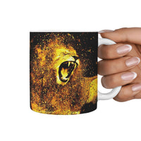 Roaring Lion Art Print 360 Mug - Deruj.com