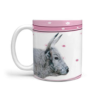Chillingham Wild Cattle (Cow) Print 360 White Mug - Deruj.com