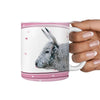 Chillingham Wild Cattle (Cow) Print 360 White Mug - Deruj.com