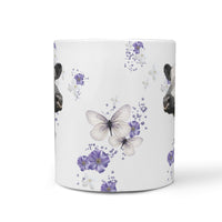 Speckle Park Cattle (Cow) Print 360 White Mug - Deruj.com