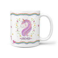 Cute Unicorn Print 360 White Mug - Deruj.com