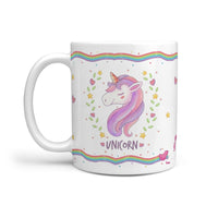 Cute Unicorn Print 360 White Mug - Deruj.com