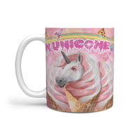 'Creamy' Unicorn Print 360 White Mug - Deruj.com