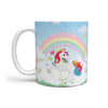 Rainbow Unicorn Print 360 White Mug - Deruj.com