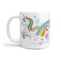 Magical Unicorn Print 360 White Mug - Deruj.com