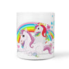 Magical Unicorn Print 360 White Mug - Deruj.com