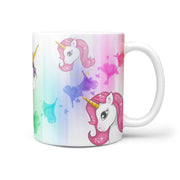 Colorful Unicorn Print 360 White Mug - Deruj.com