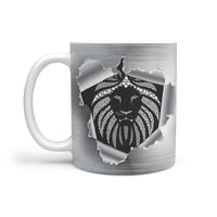 Lion Designer Art Print 360 Mug - Deruj.com