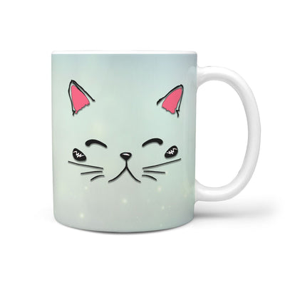 Lovely Cat Design Print 360 Mug - Deruj.com