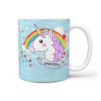 Unicorn Love Print 360 White Mug - Deruj.com