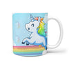 Flying Unicorn Print 360 White Mug - Deruj.com