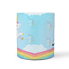 Flying Unicorn Print 360 White Mug - Deruj.com