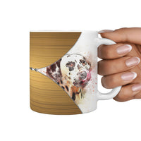 Dalmatian Dog Watercolor Print 360 Mug - Deruj.com