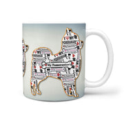 Pomeranian Dog Love Print 360 Mug - Deruj.com