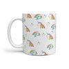 Cute Unicorn Pattern Print 360 White Mug - Deruj.com