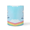 Rainbow Unicorn Print 360 White Mug - Deruj.com