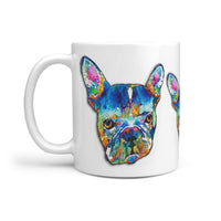 French Bulldog Multicolor Print 360 Mug - Deruj.com