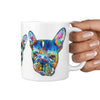 French Bulldog Multicolor Print 360 Mug - Deruj.com