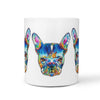 French Bulldog Multicolor Print 360 Mug - Deruj.com