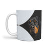 Rottweiler On Black Print 360 Mug - Deruj.com