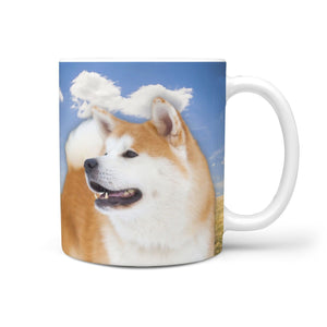 Cute Akita Dog Print 360 Mug - Deruj.com