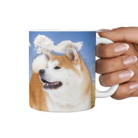 Cute Akita Dog Print 360 Mug - Deruj.com