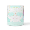 Cute Rainbow Unicorn Print 360 White Mug - Deruj.com