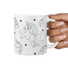 Unicorn Clip art Print 360 White Mug - Deruj.com