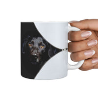 Black Labrador On Black Print 360 Mug - Deruj.com