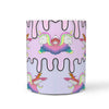 Happy Unicorn Print 360 White Mug - Deruj.com