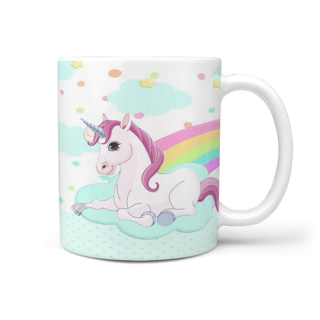 Cute Unicorn Print 360 White Mug - Deruj.com