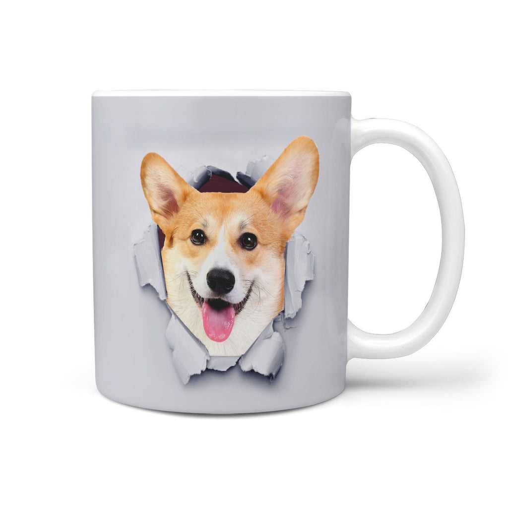 Lovely Pembroke Welsh Corgi Print 360 Mug - Deruj.com