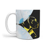 Vizsla Dog Golden Art Print 360 Mug - Deruj.com