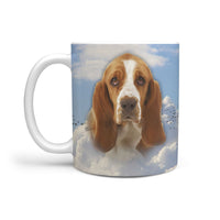 Cute Basset Hound Print 360 Mug - Deruj.com