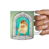 Lovely Golden Hamster Print 360 Mug - Deruj.com