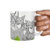 Sphynx Cat Mount Rushmore Print 360 White Mug - Deruj.com