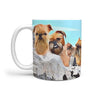 Brussels Griffon Dog Mount Rushmore Print 360 White Mug - Deruj.com