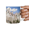 Cute Cornish Rex Mount Rushmore Print 360 White Mug - Deruj.com