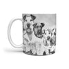 Irish Terrier Mount Rushmore Art Print 360 White Mug - Deruj.com