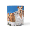 Irish Terrier Mount Rushmore Print 360 White Mug - Deruj.com