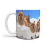 Australian Terrier Mount Rushmore Print 360 White Mug - Deruj.com