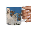 Norwich Terrier Mount Rushmore Print 360 White Mug - Deruj.com