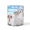 Old English Sheepdog Dog Mount Rushmore Print 360 White Mug - Deruj.com