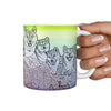 Shiba Inu Dog Mount Rushmore Print 360 White Mug - Deruj.com