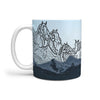 American Paint Horse Mount Rushmore Print 360 White Mug - Deruj.com